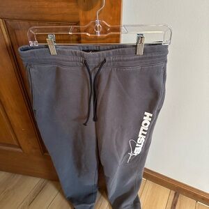 Hollister Charcoal Fleece Joggers